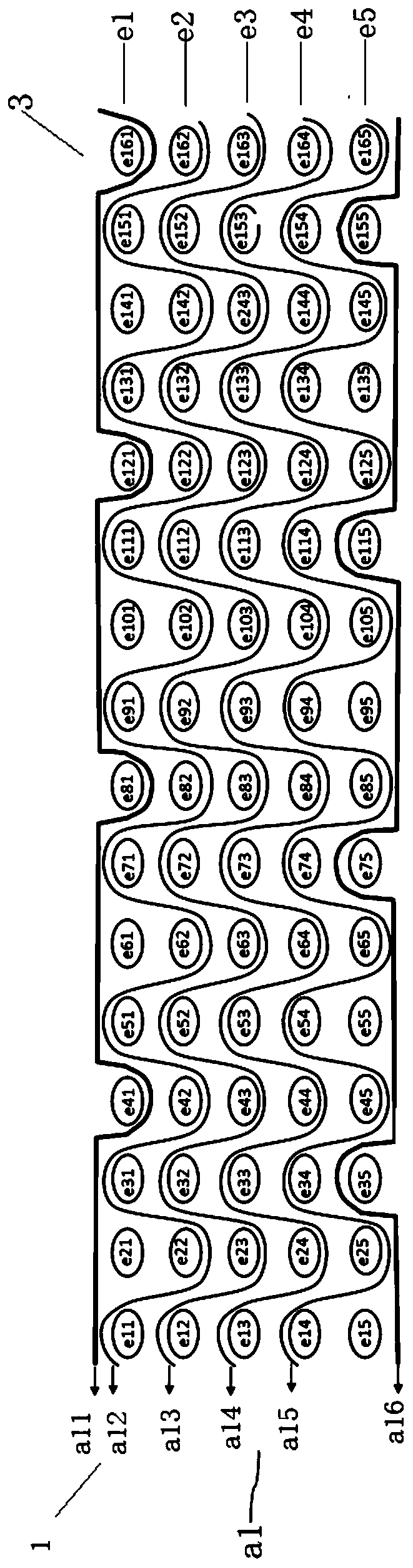 Variable thickness preform, composite component and yarn reduction method of variable thickness preform