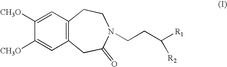 Process for the synthesis of 1,3,4,5-tetrahydro-2H-3-benzazepin-2-one compounds, and application in the synthesis of ivabradine and addition salts thereof with a pharmaceutically acceptable acid