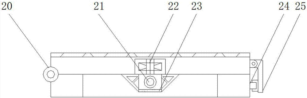 Shell mounting device of water meter