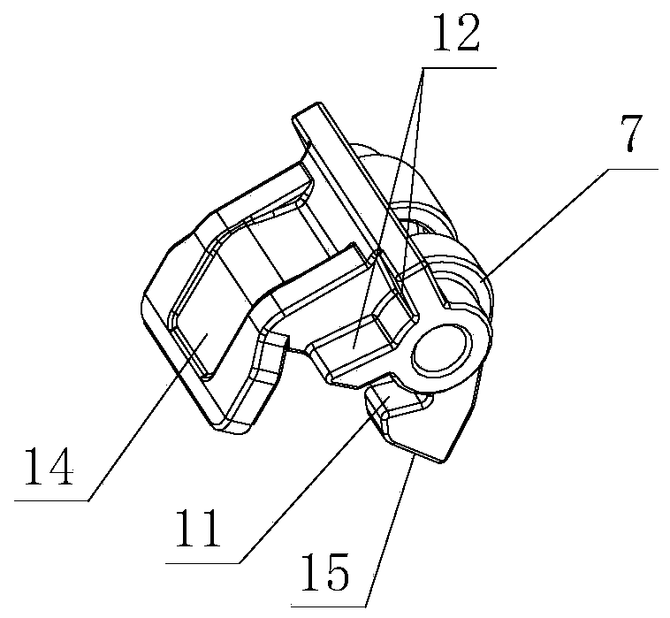 Fixed base quick disassembly and assembly structure for furniture hinge