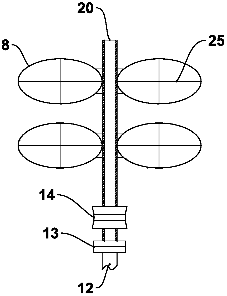 Roasted seeds and nuts stir-frying dust removal device