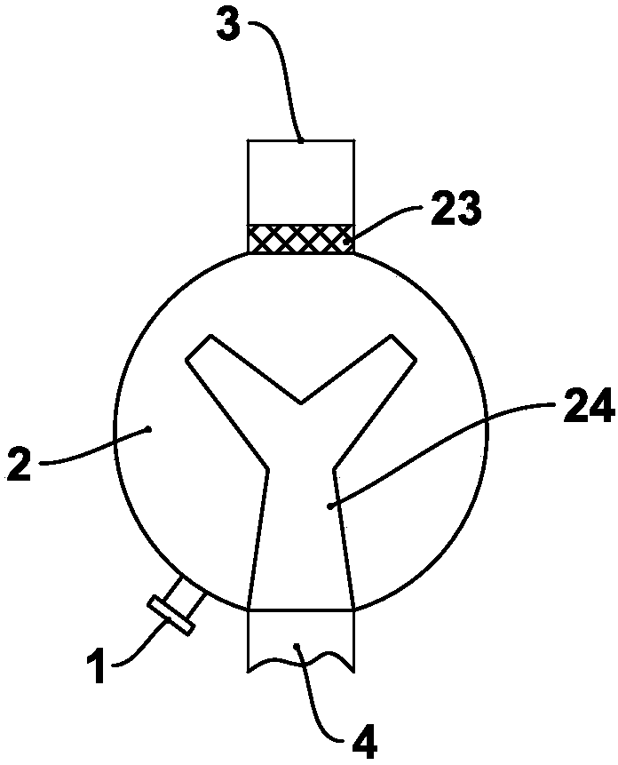 Roasted seeds and nuts stir-frying dust removal device