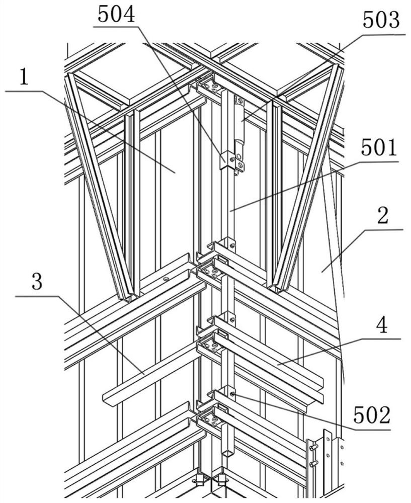 Cement house construction system