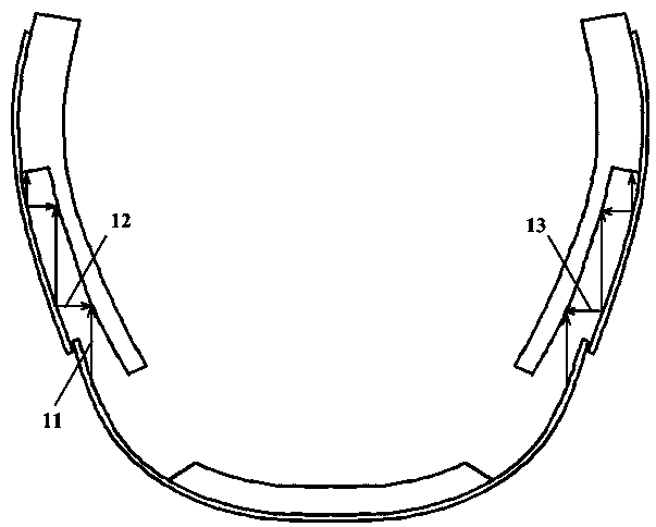 Wallboard insertion method based on polygonal approximation