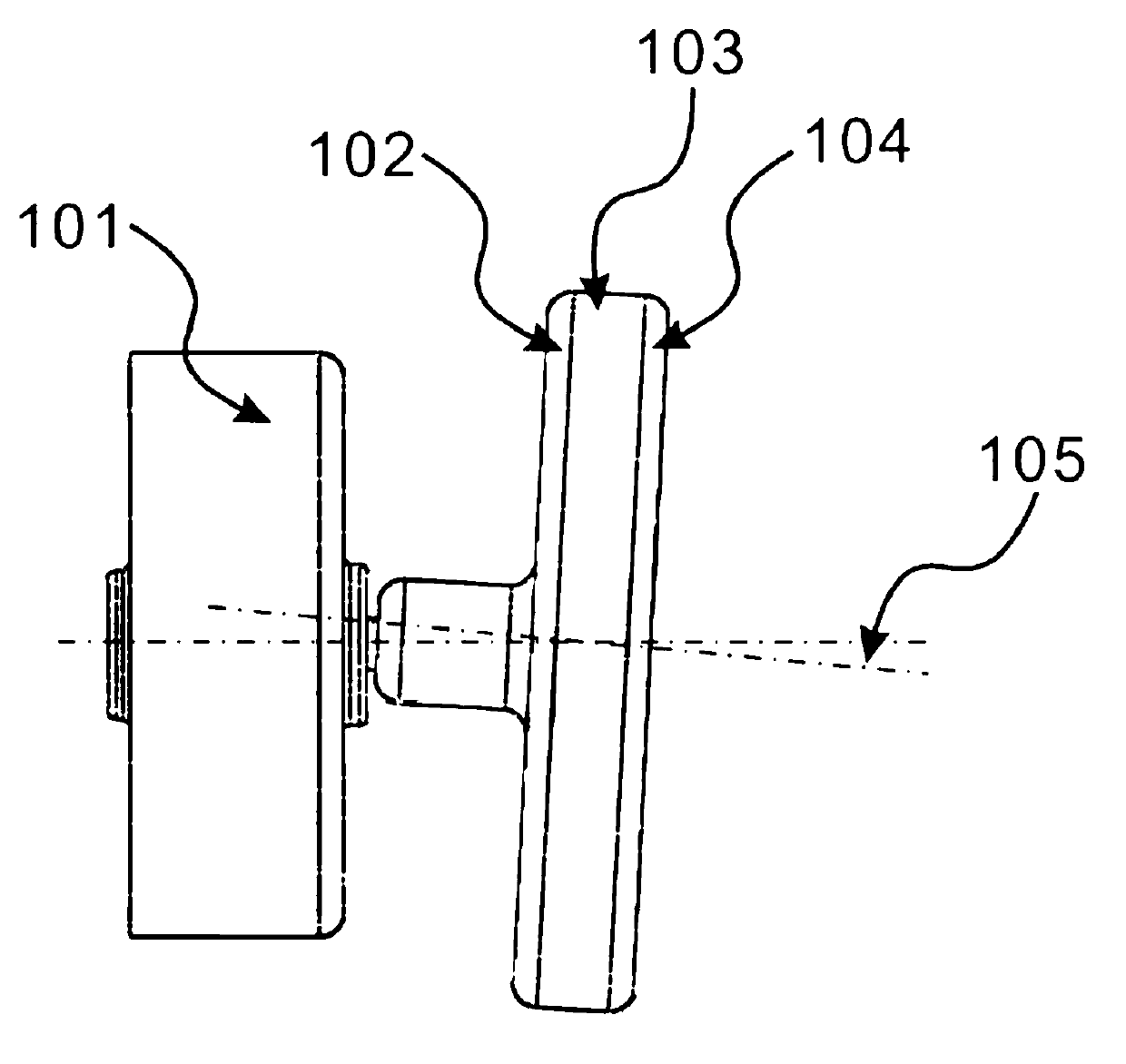 Shimming decoherence device based on rotation reflecting surface and scatterer