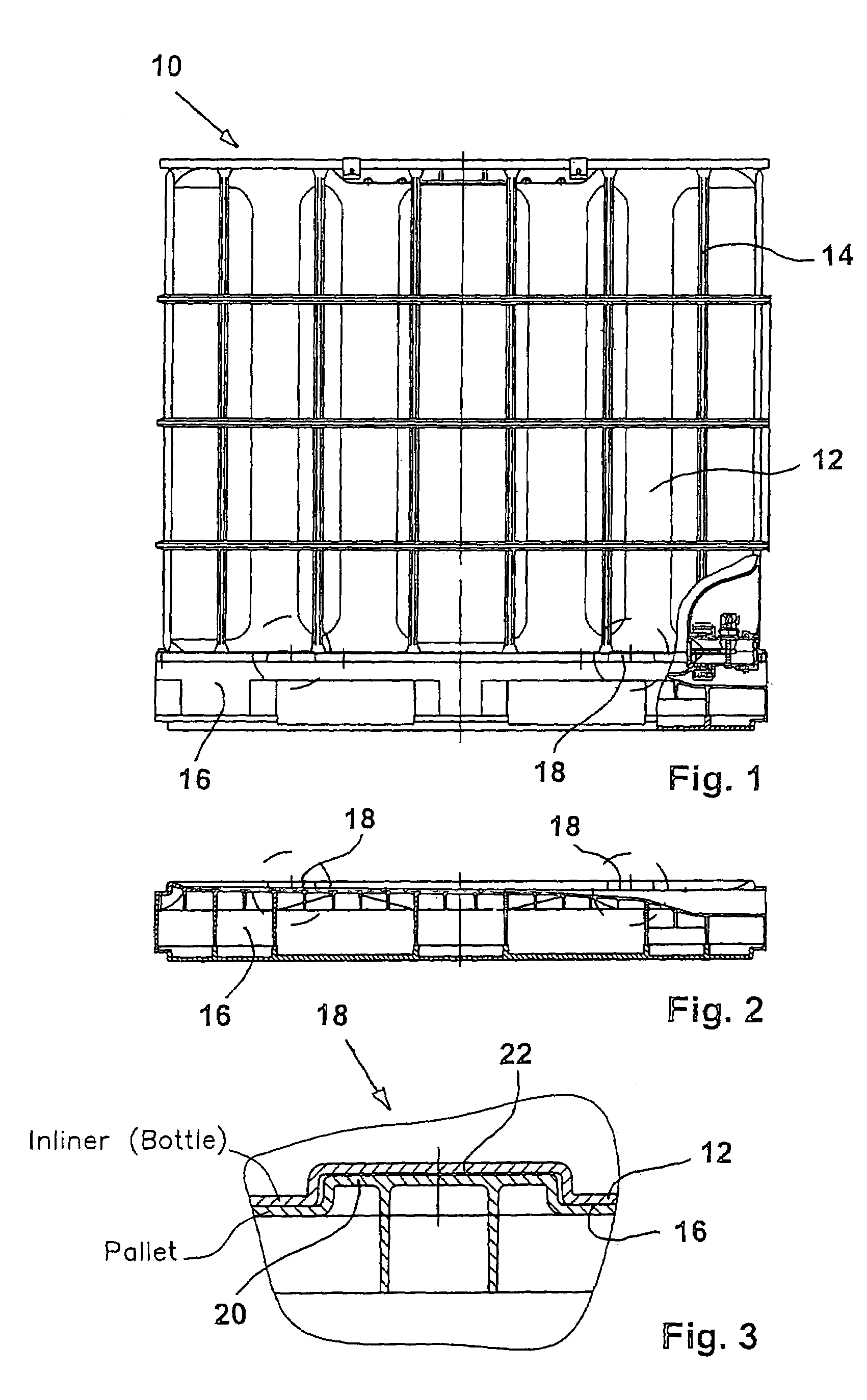 Pallet container