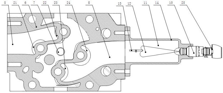 Methanol engine cold starting device and method