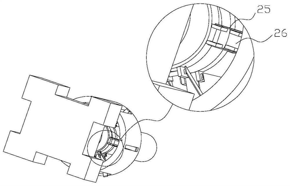 Rotary shaking type sand and gravel screening device