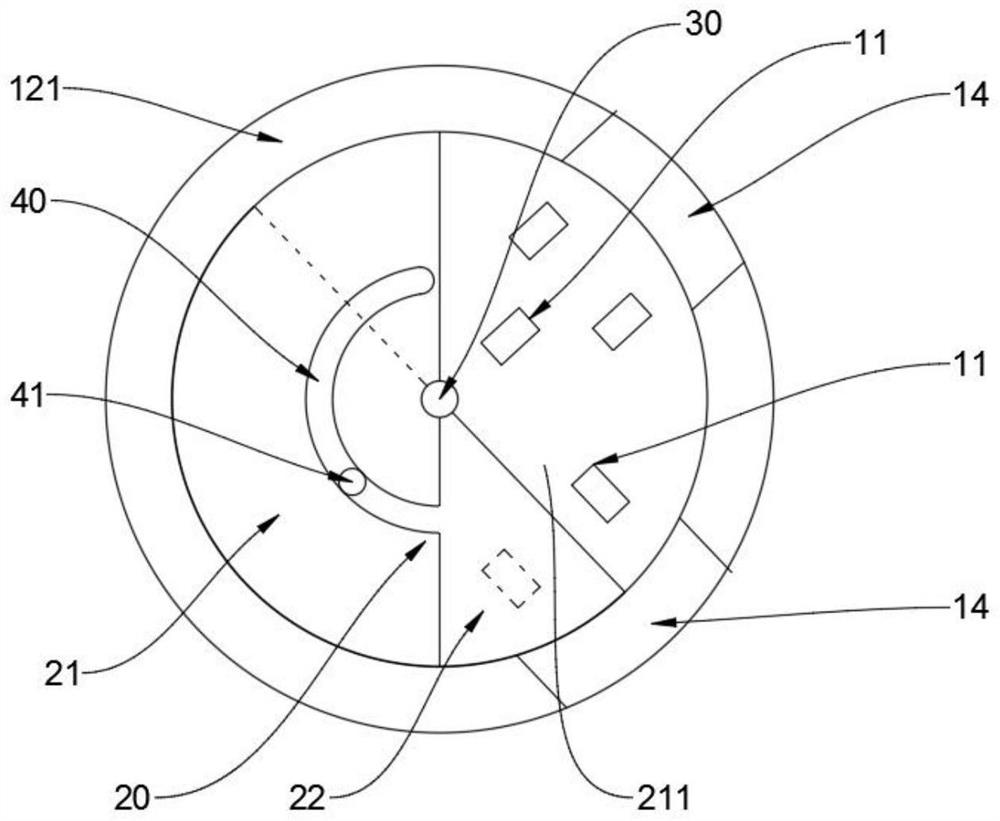 Floor socket assembly