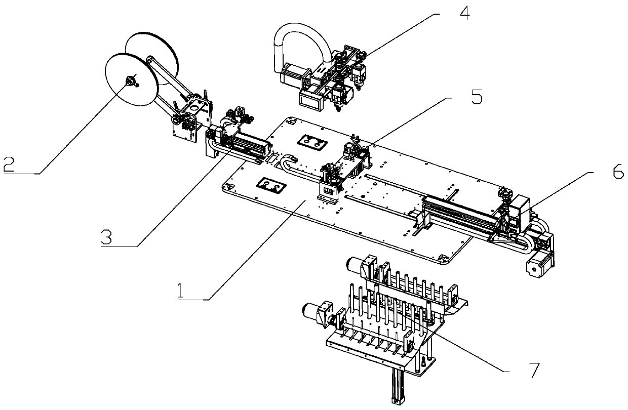 Right-angle bus bar for power distribution and production method and equipment thereof