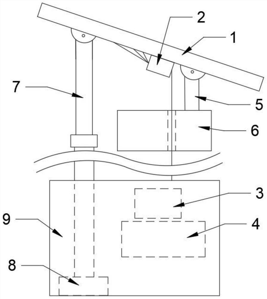 Solar light sensation strong sound bird repelling device based on infrared induction