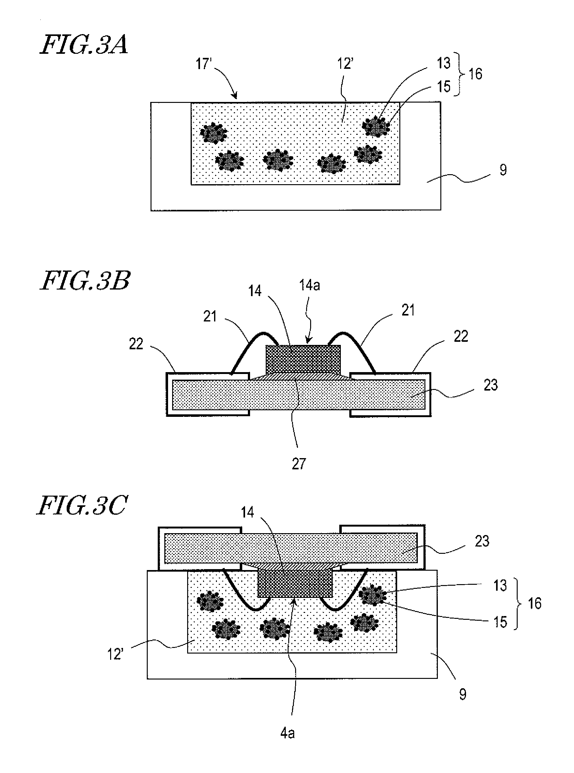 LED encapsulation resin body, LED device, and method for manufacturing LED device