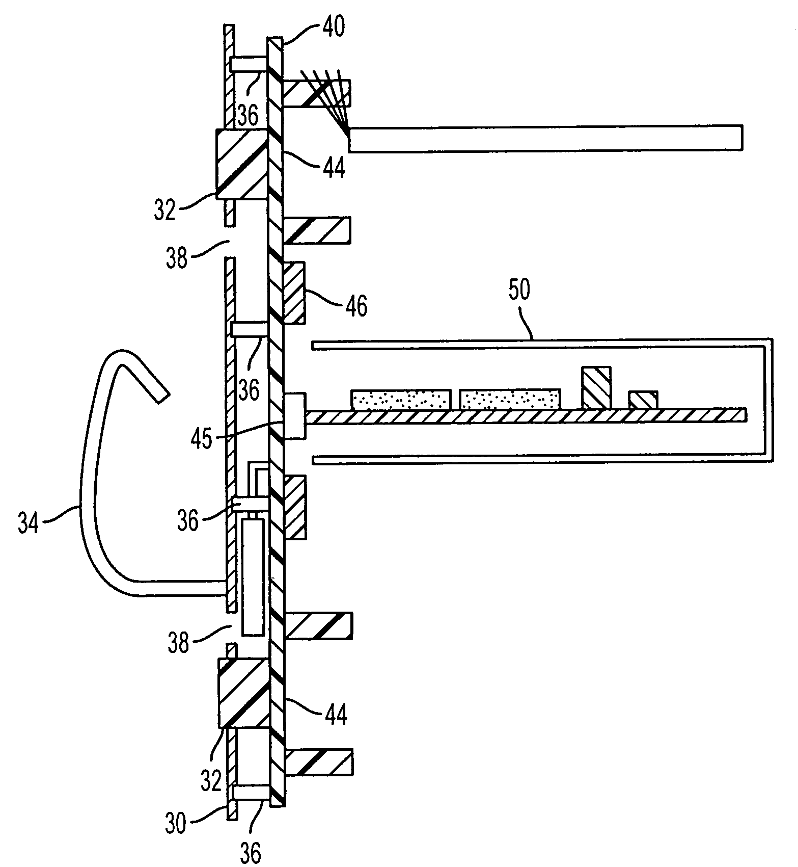 Midspan patch panel with circuit separation for data terminal equipment, power insertion and data collection