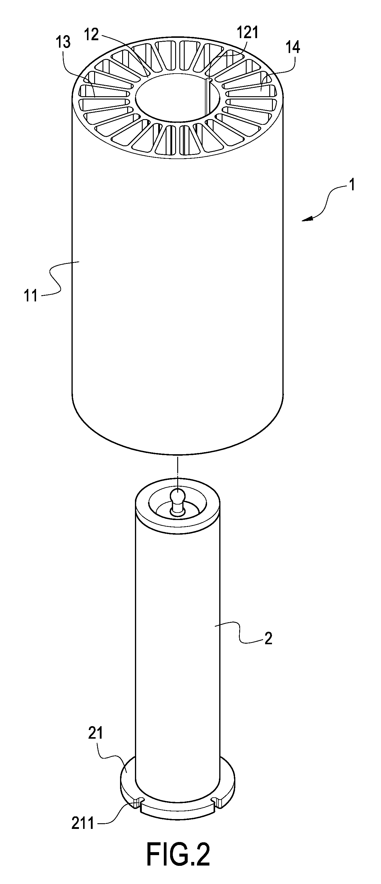 Heat-Dissipating Structure For Lamp