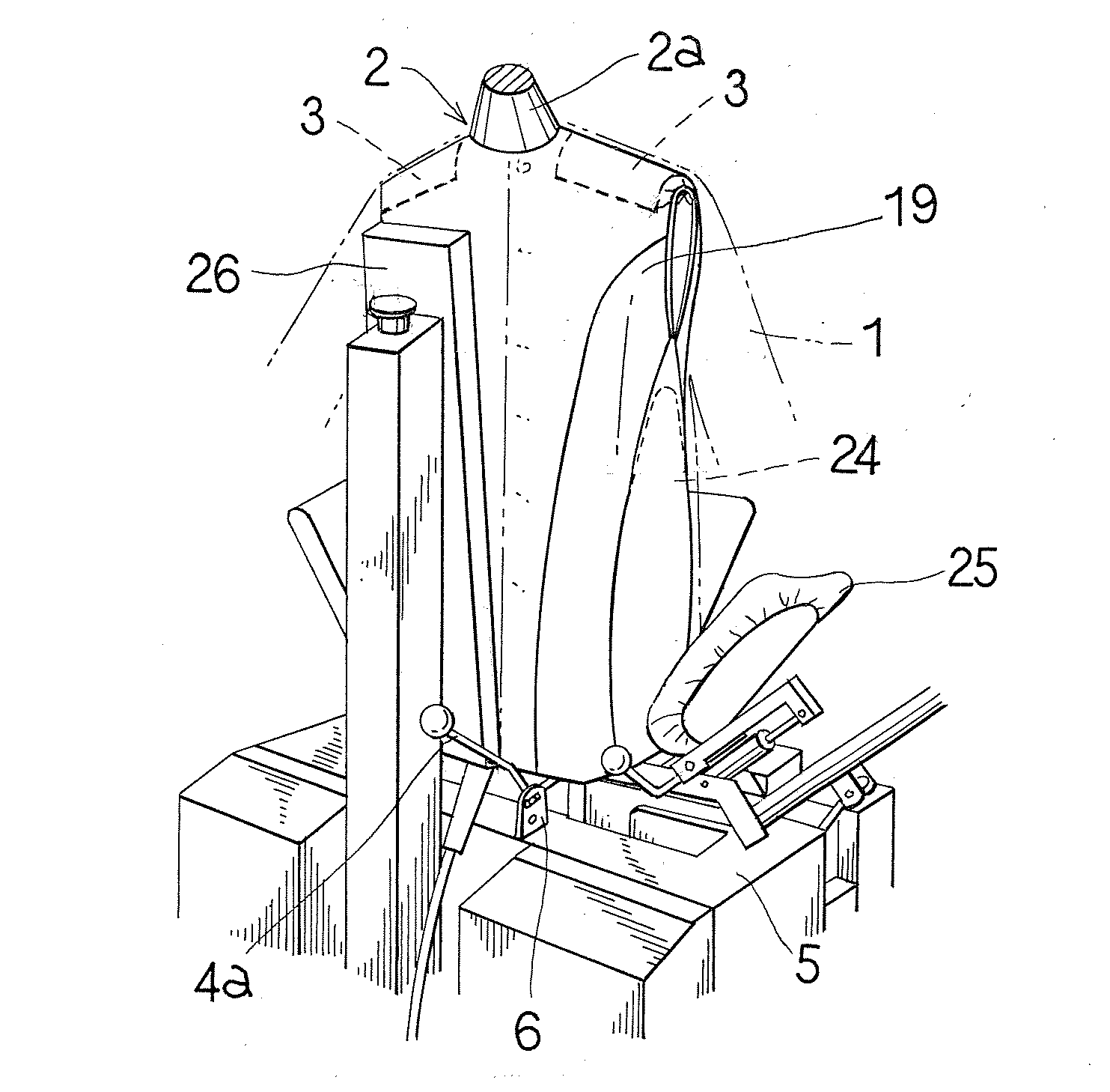 Garments Finishing Machine and Body Cover Used for Finishing Machine