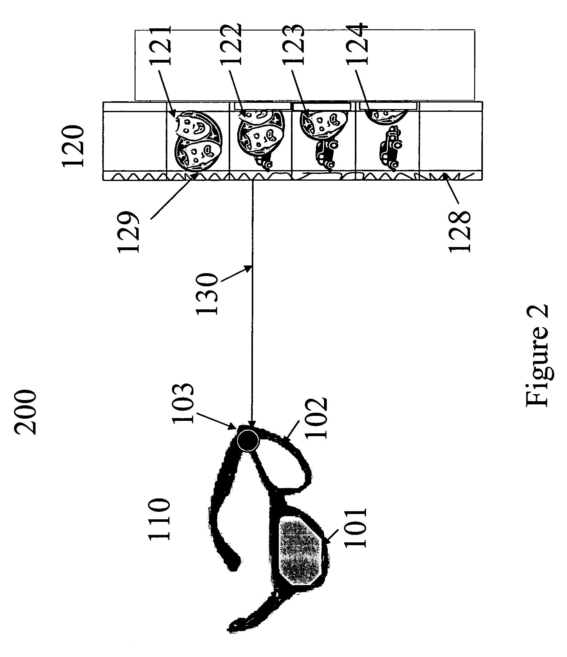 System and method for pulfrich filter spectacles