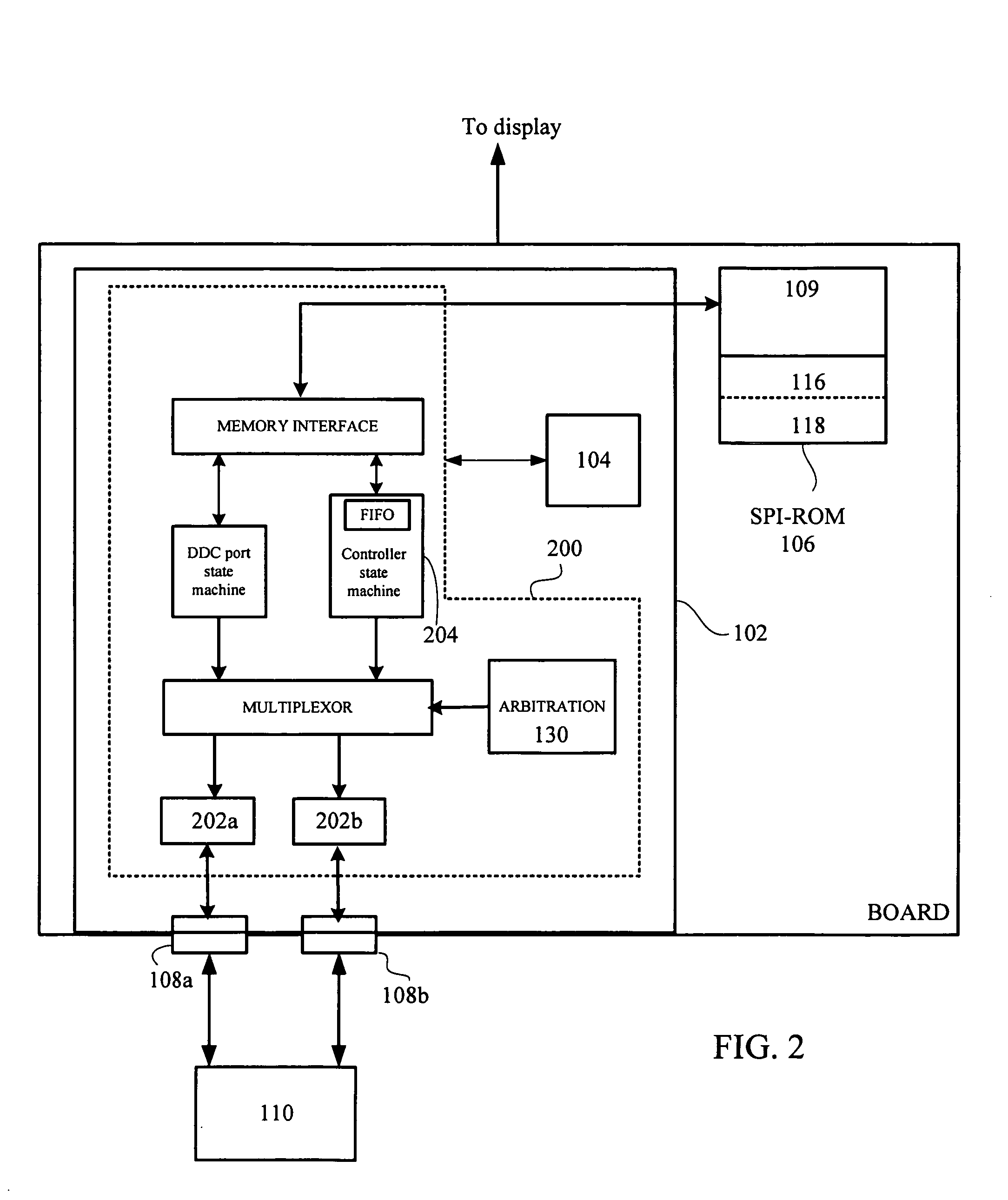 Acquisition of extended display identification data (EDID) in a display controller in a power up mode from a power down mode