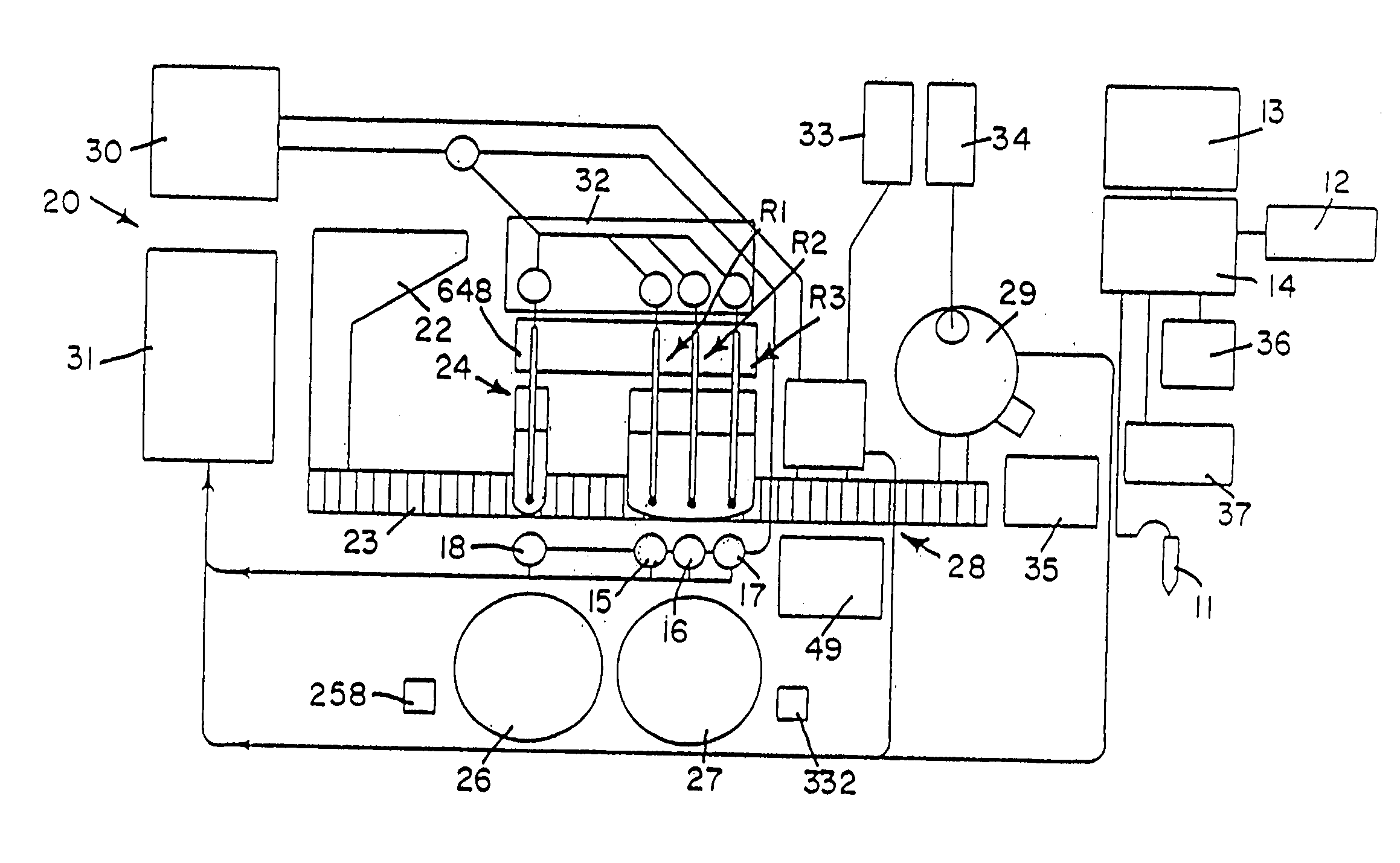 Cuvette for an automated analyzer