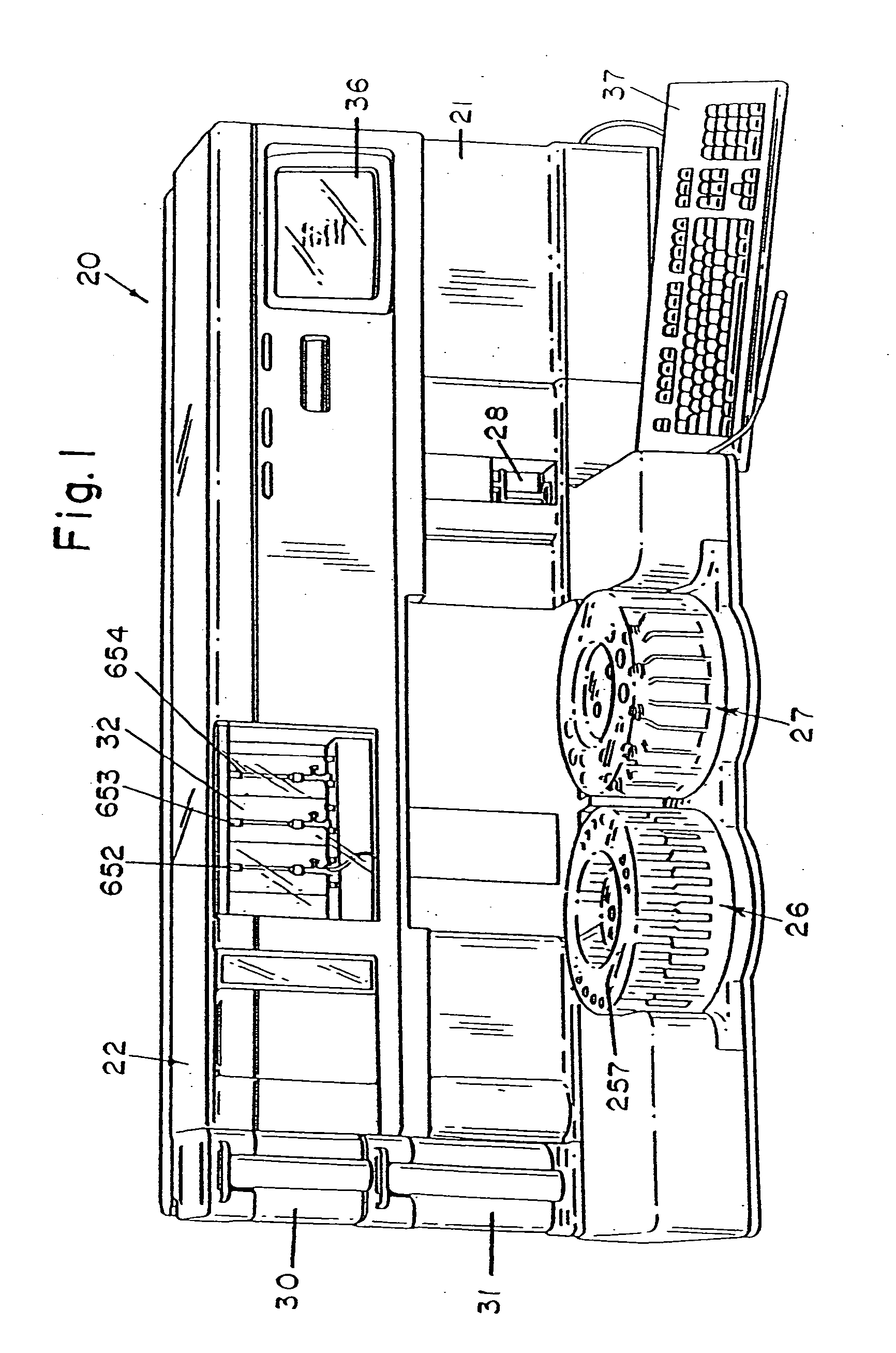 Cuvette for an automated analyzer