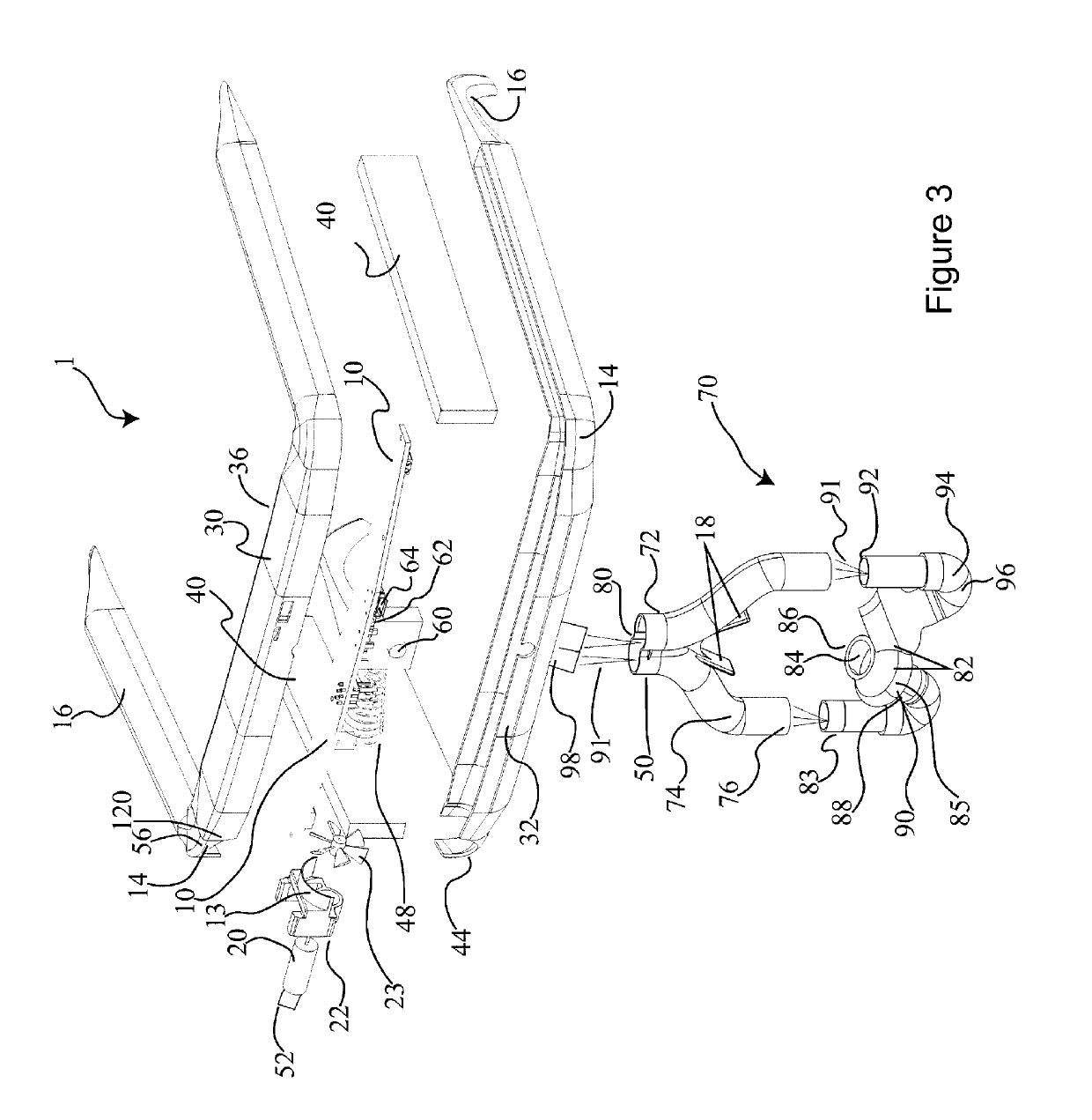 Nasal mucosa heating and occlusion eyeware