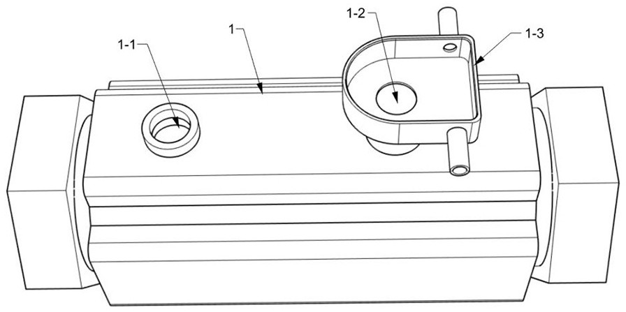 A multifunctional compact lock valve with precise flow control