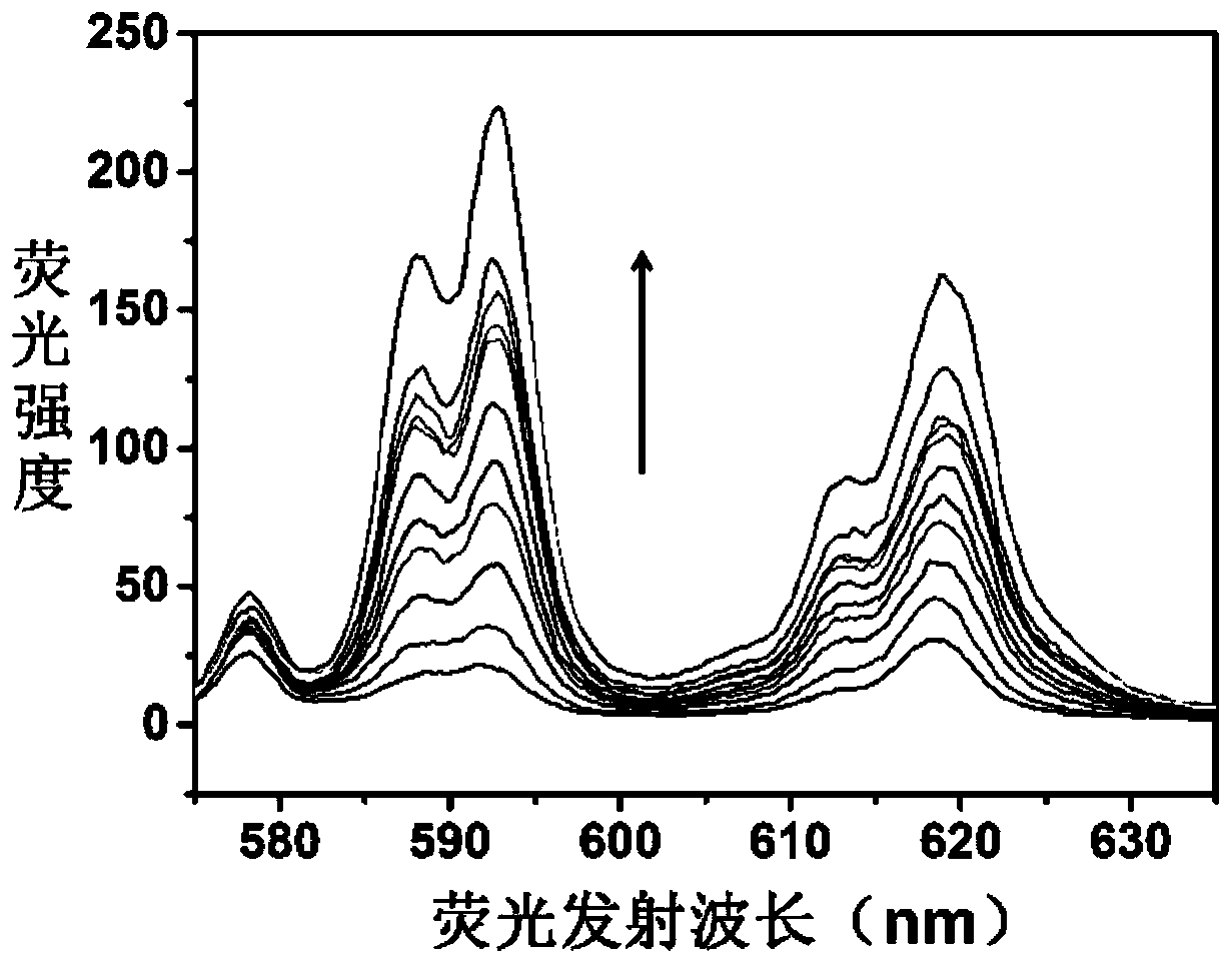 Application of an eu-containing polymetallic oxygen cluster in the detection of human papillomavirus early oncoprotein e6 in vitro