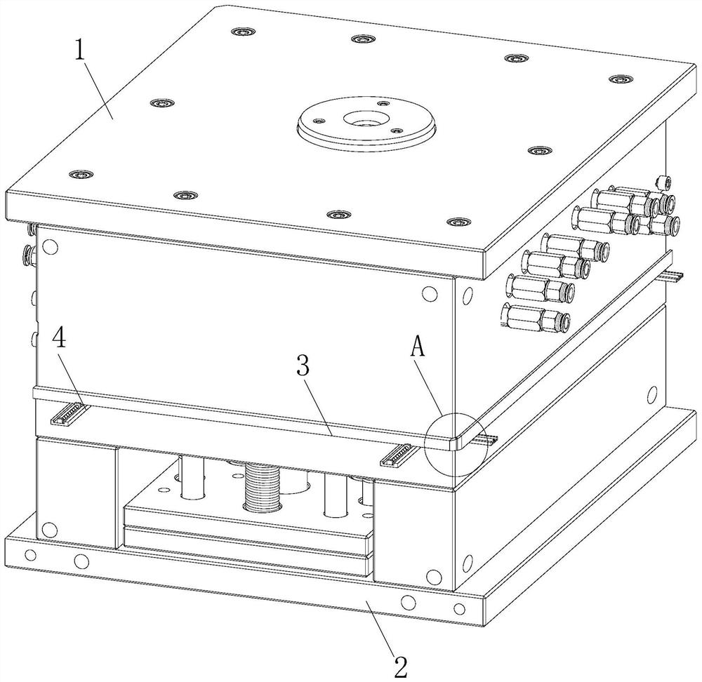 Mold for injection molding