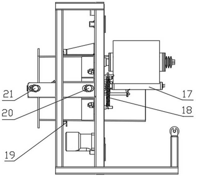 Full-automatic film winding mechanism and using method thereof