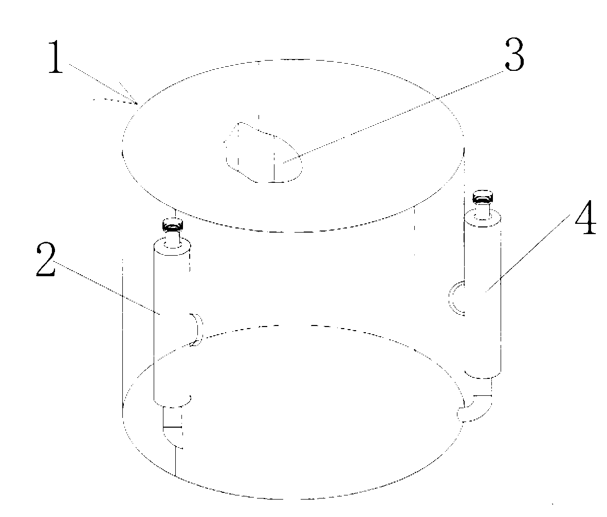 Bearing propelled stirring quenching device