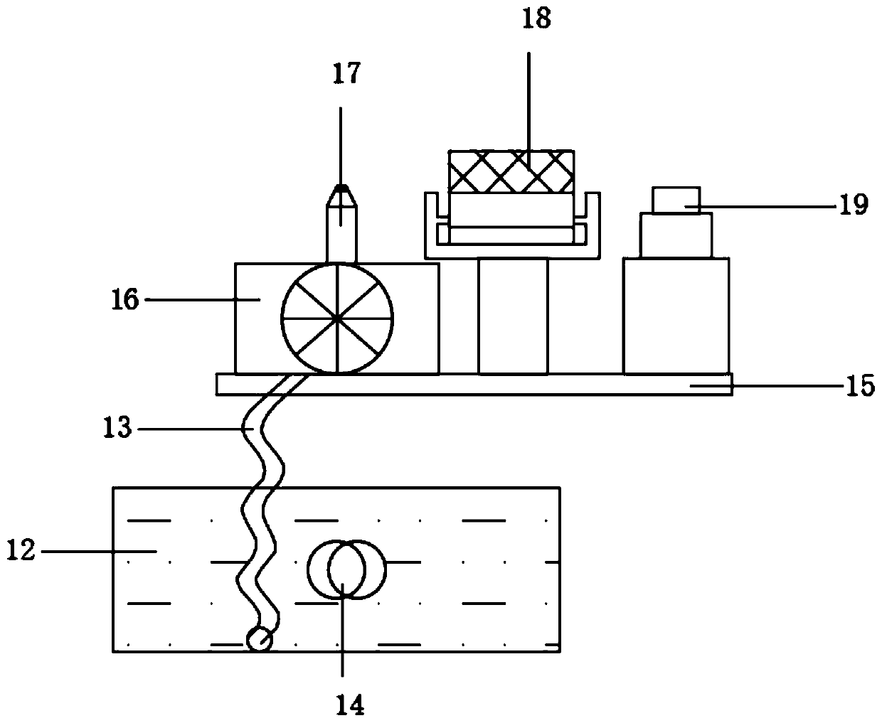 Adjustable cargo conveyor for logistics transportation