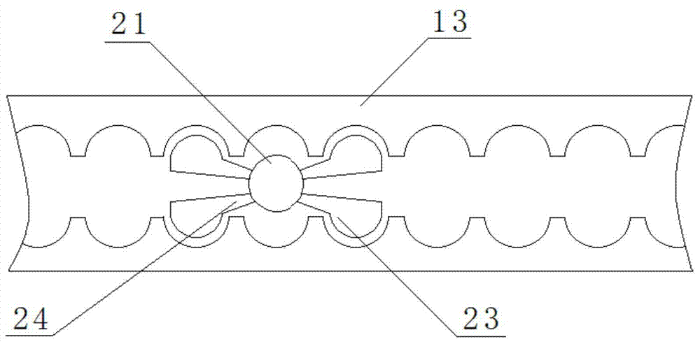 Supporting and transporting bracket for spare part