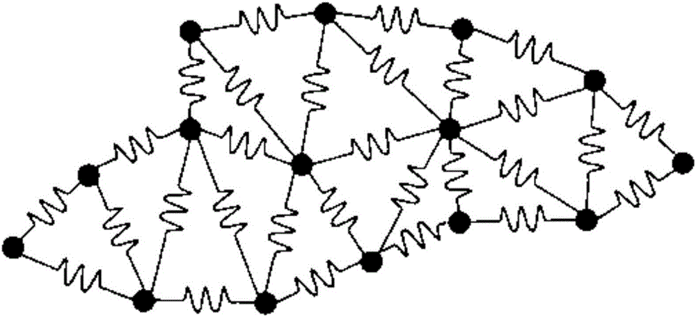 Tissue deformation method based on mass spring and hydromechanics