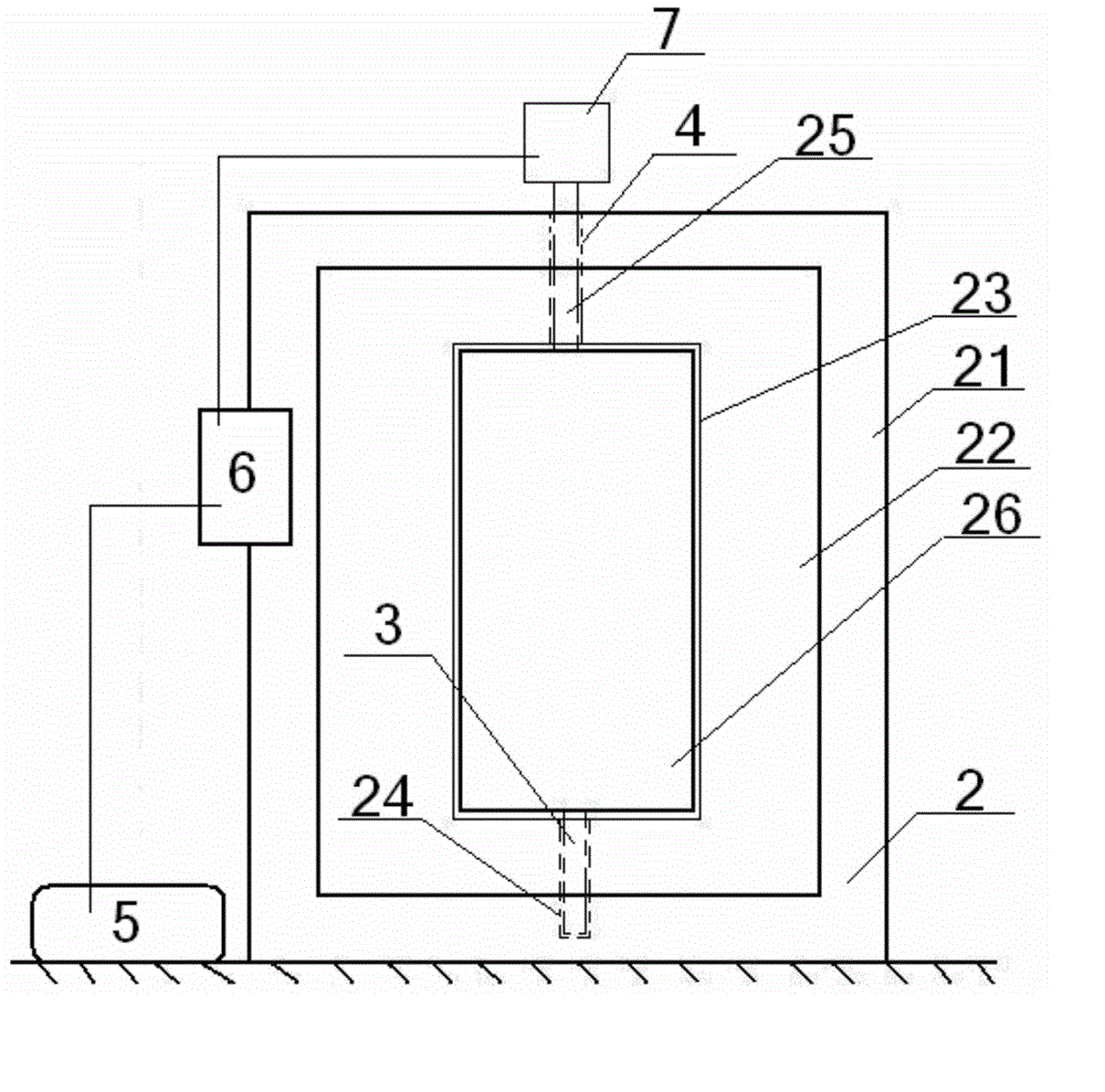 Window with built-in vertical type rotary glass