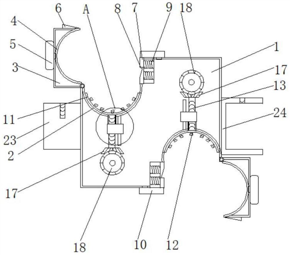 Power cable with connecting device