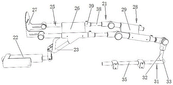 Lower limb movement rehabilitation apparatus