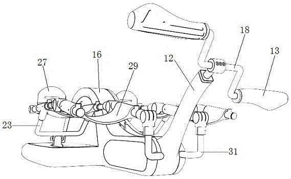 Lower limb movement rehabilitation apparatus