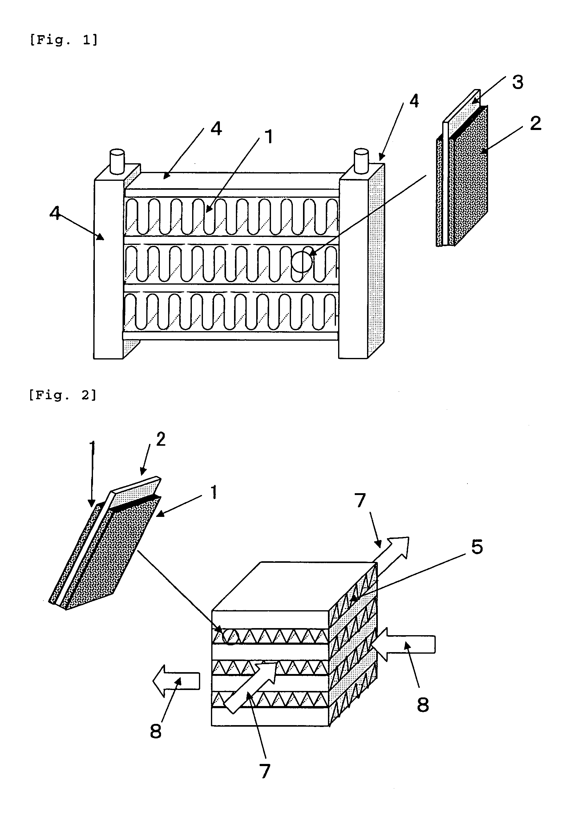 Heat exchange module of a sorptive type and a method for the manufacture thereof