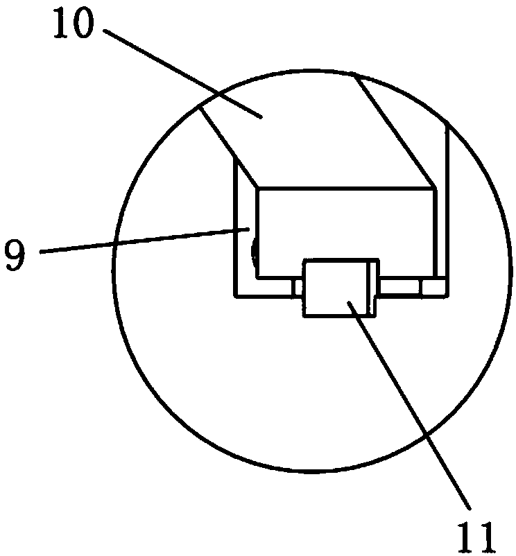 Sustained-release soil heavy metal repair pile foundation