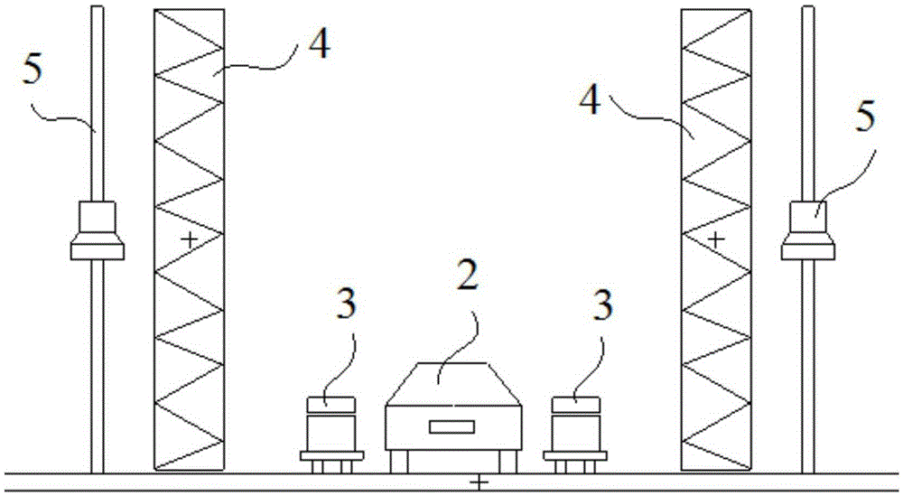 Electric vehicle battery pack rapid exchanging system