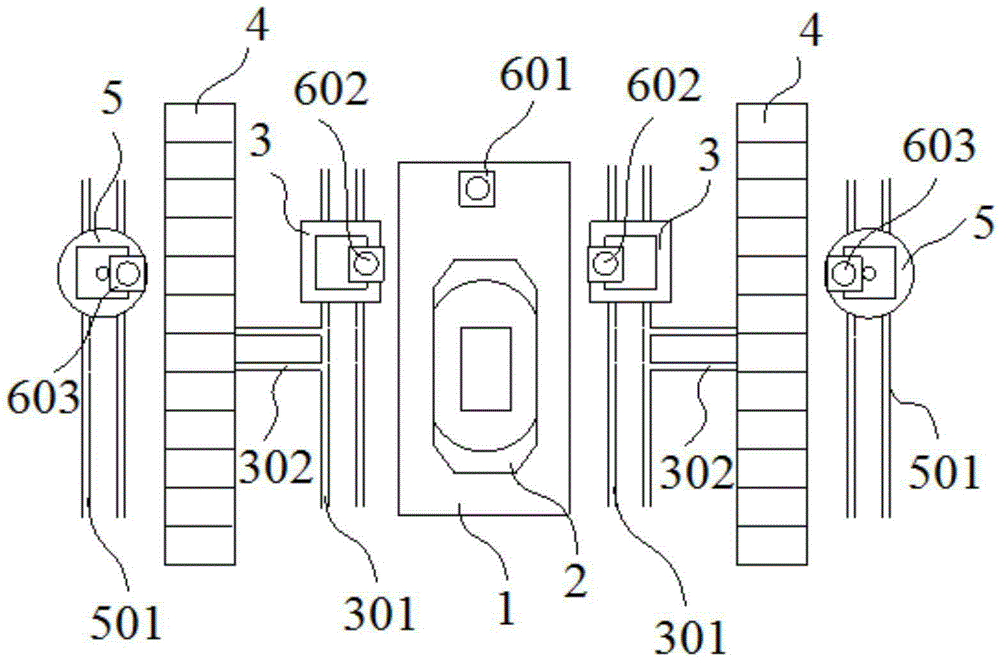 Electric vehicle battery pack rapid exchanging system