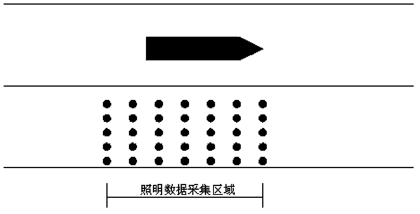 Highway long tunnel exit section night lighting optimizing method