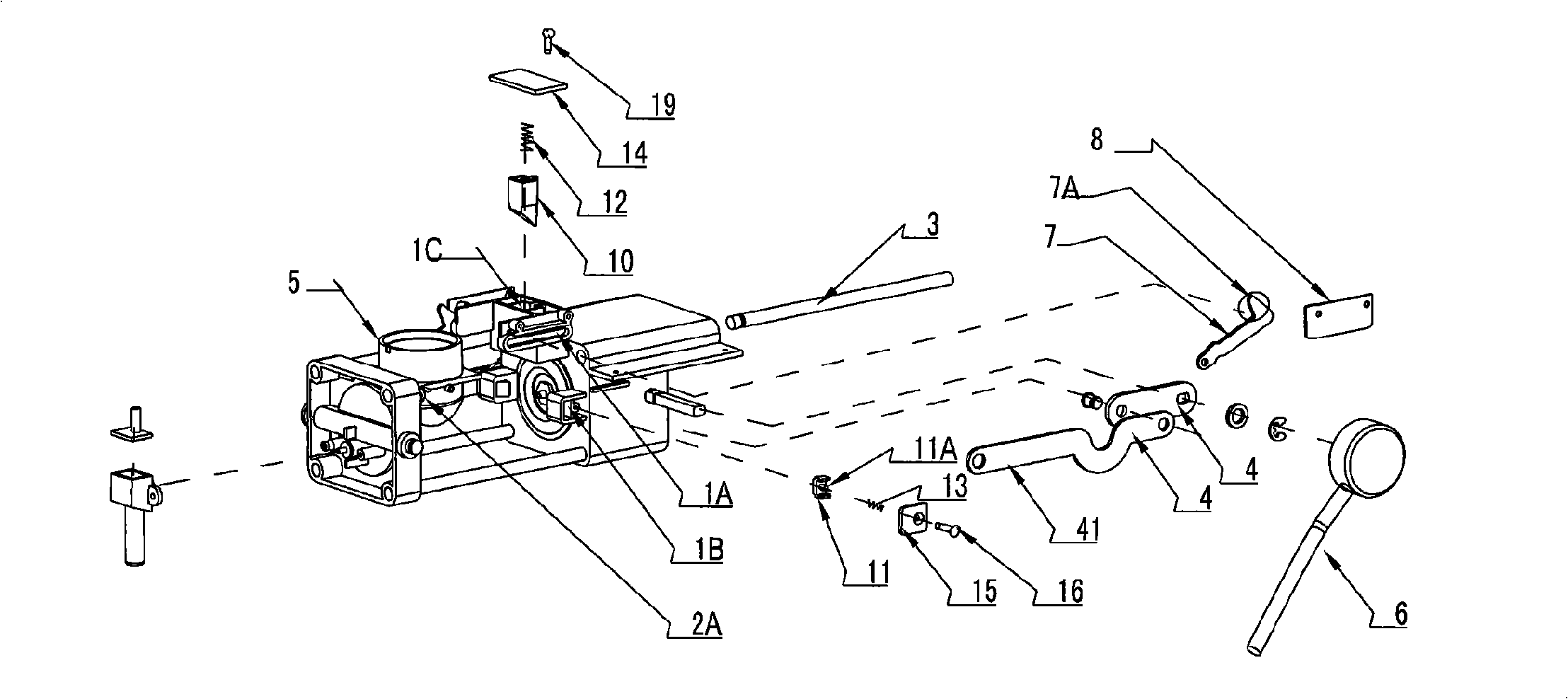 Coffee capsule making device