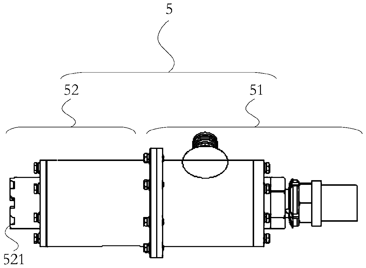 Grouting device