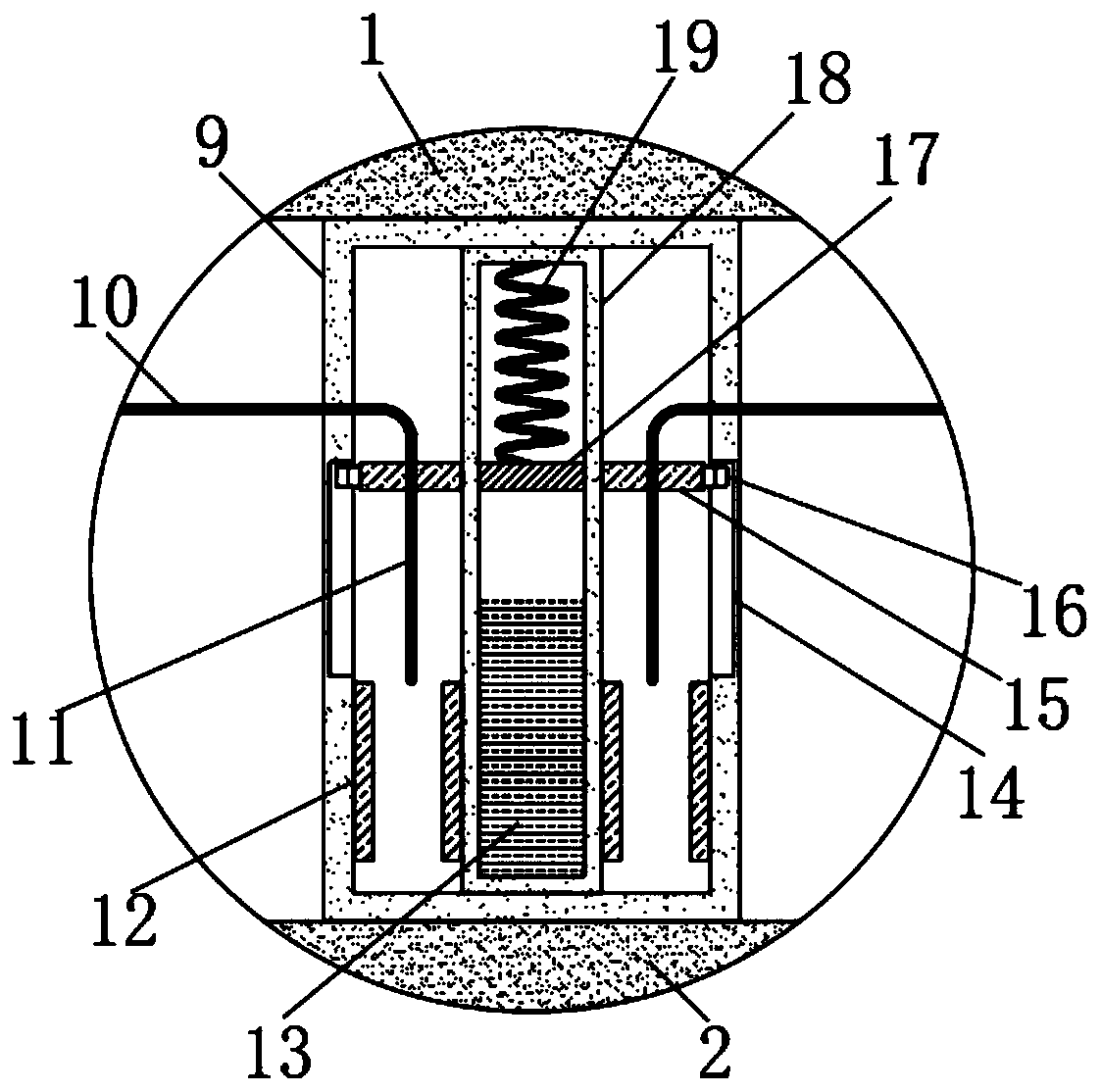 Distribution cabinet