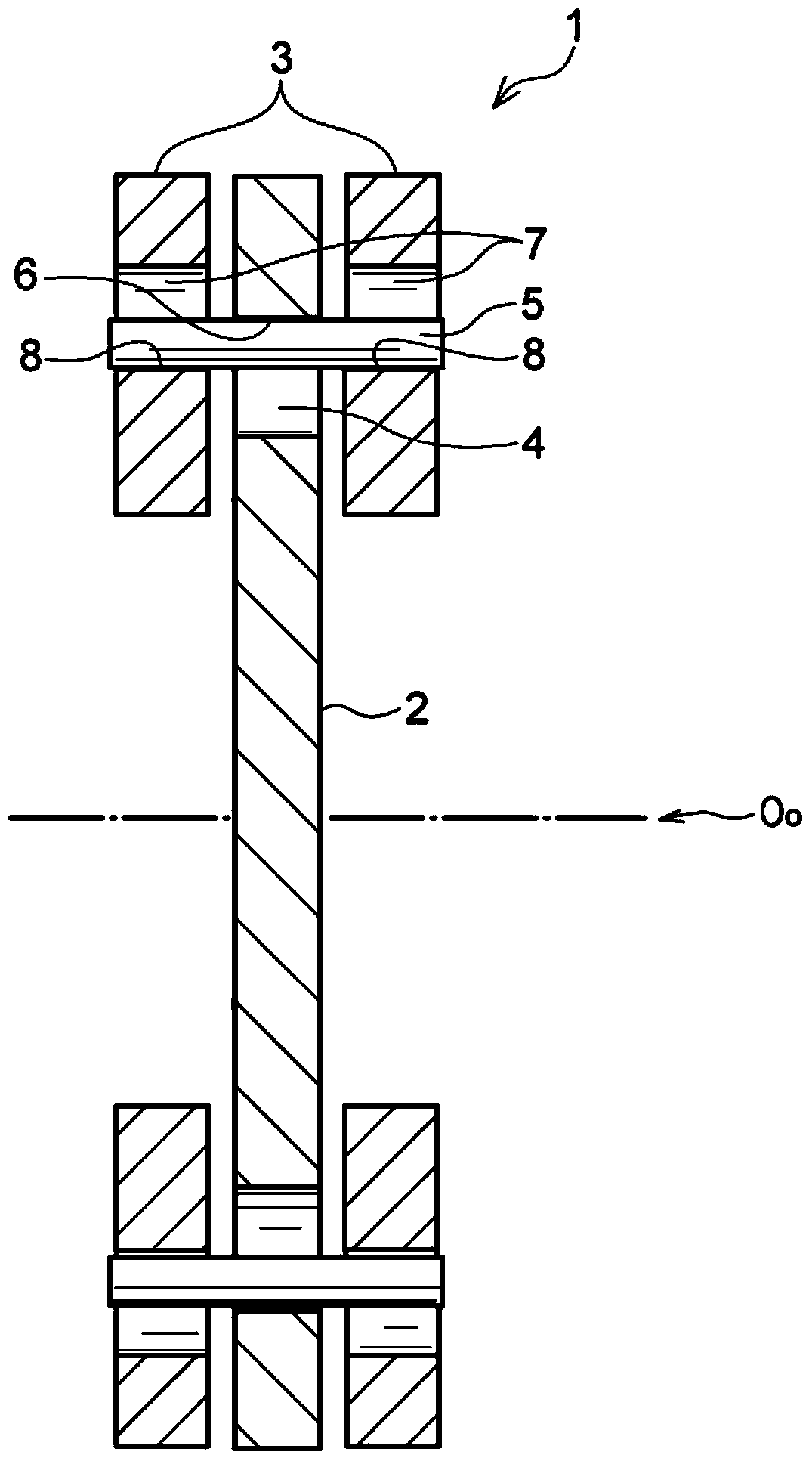 Torsional oscillation damping device