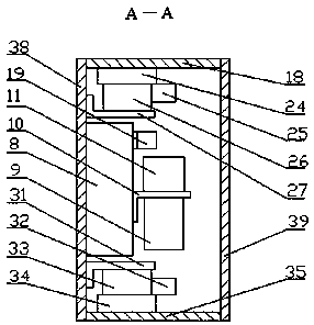 Independent drive and independent turning robot secondary adjusting hydraulic moving platform