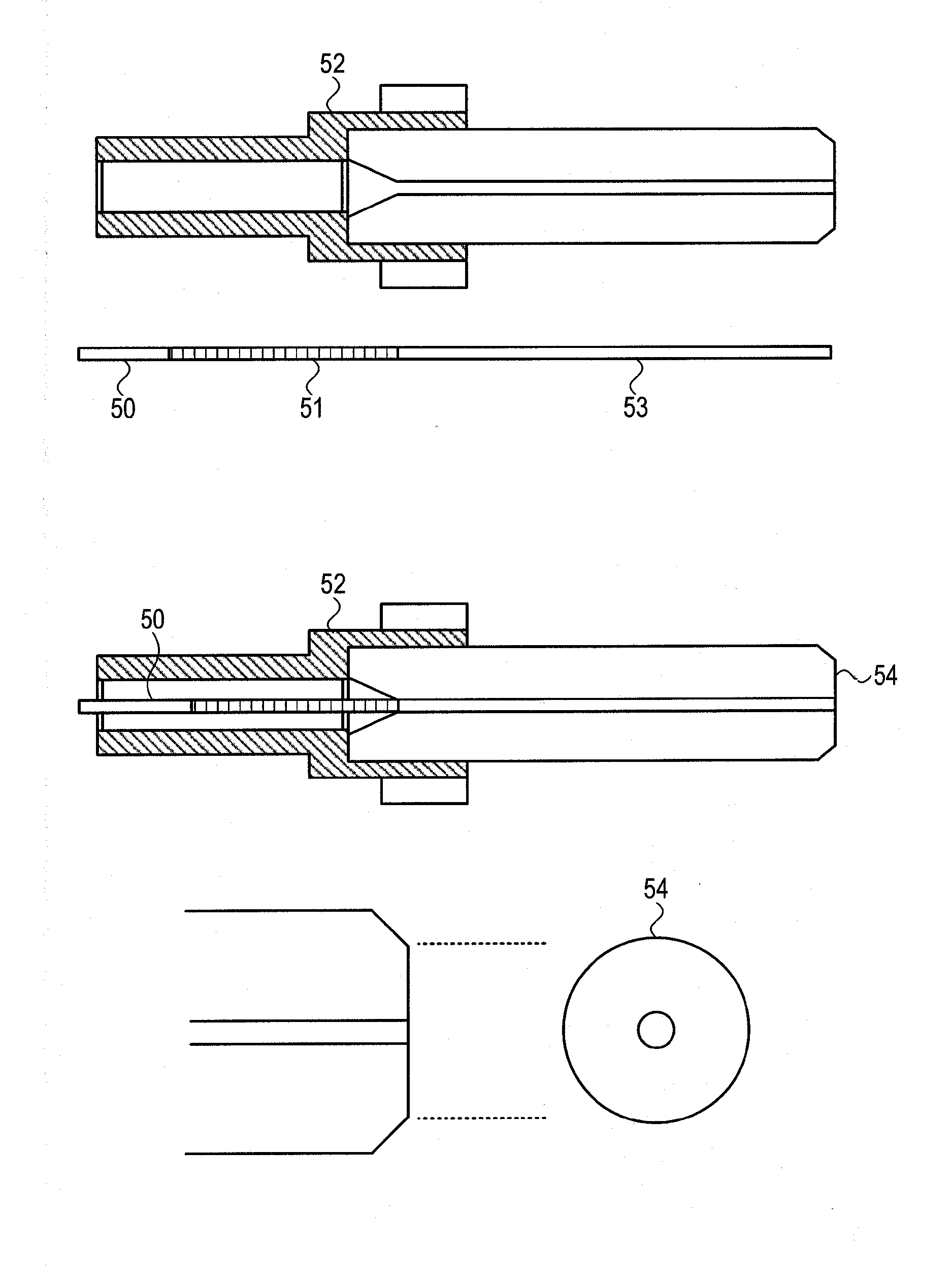 Fiber optical superconducting nanowire single photon detector