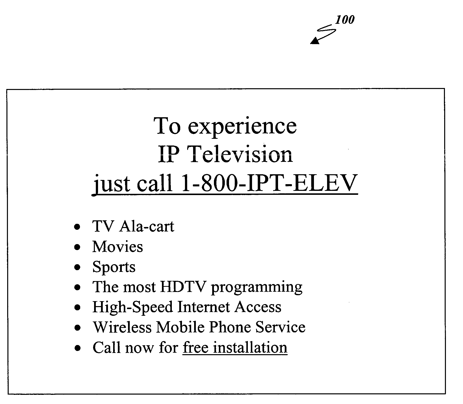 Method and apparatus for sending stored advertising data from an internet protocol television end user network interface device