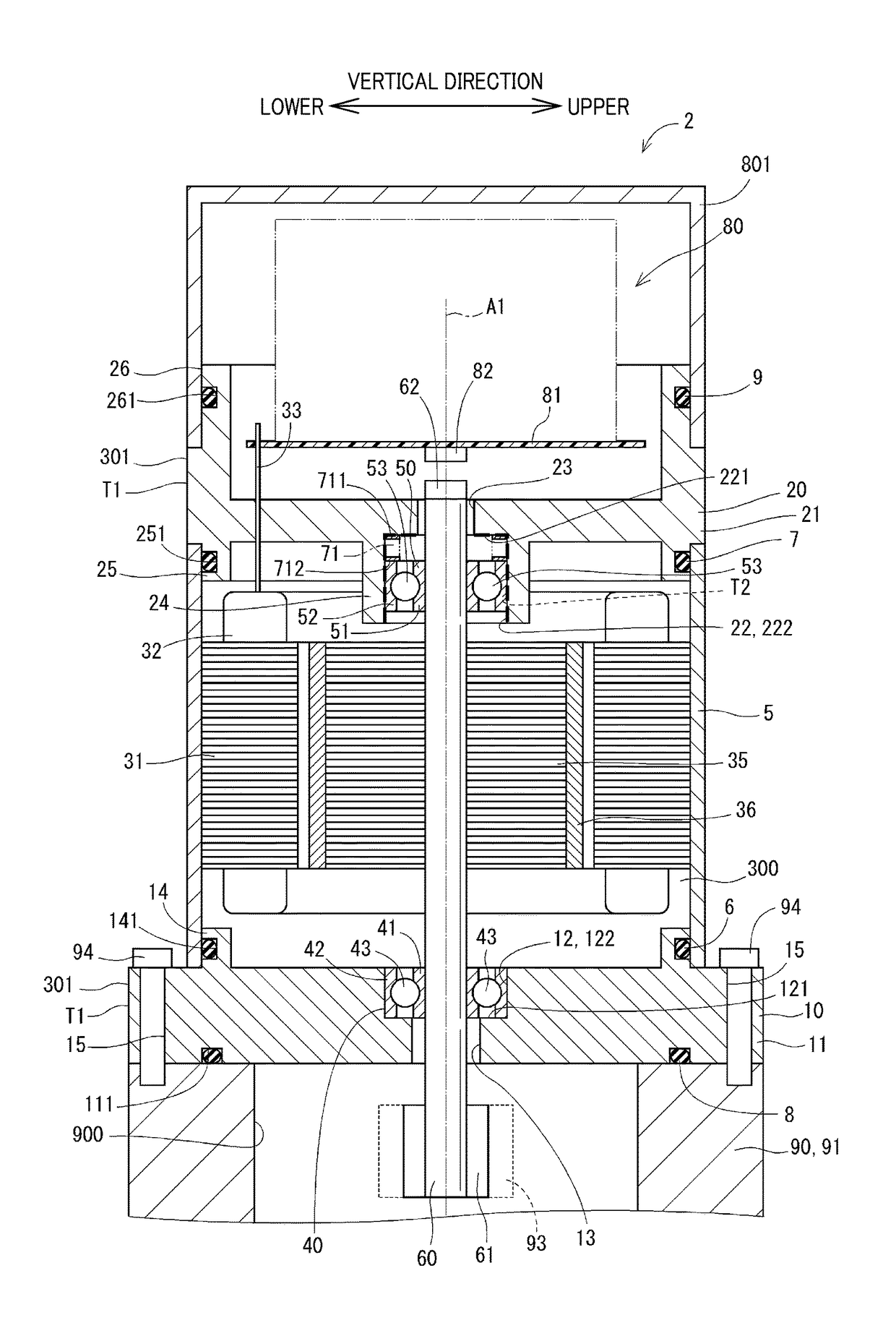 Electric motor and electric power steering device using same