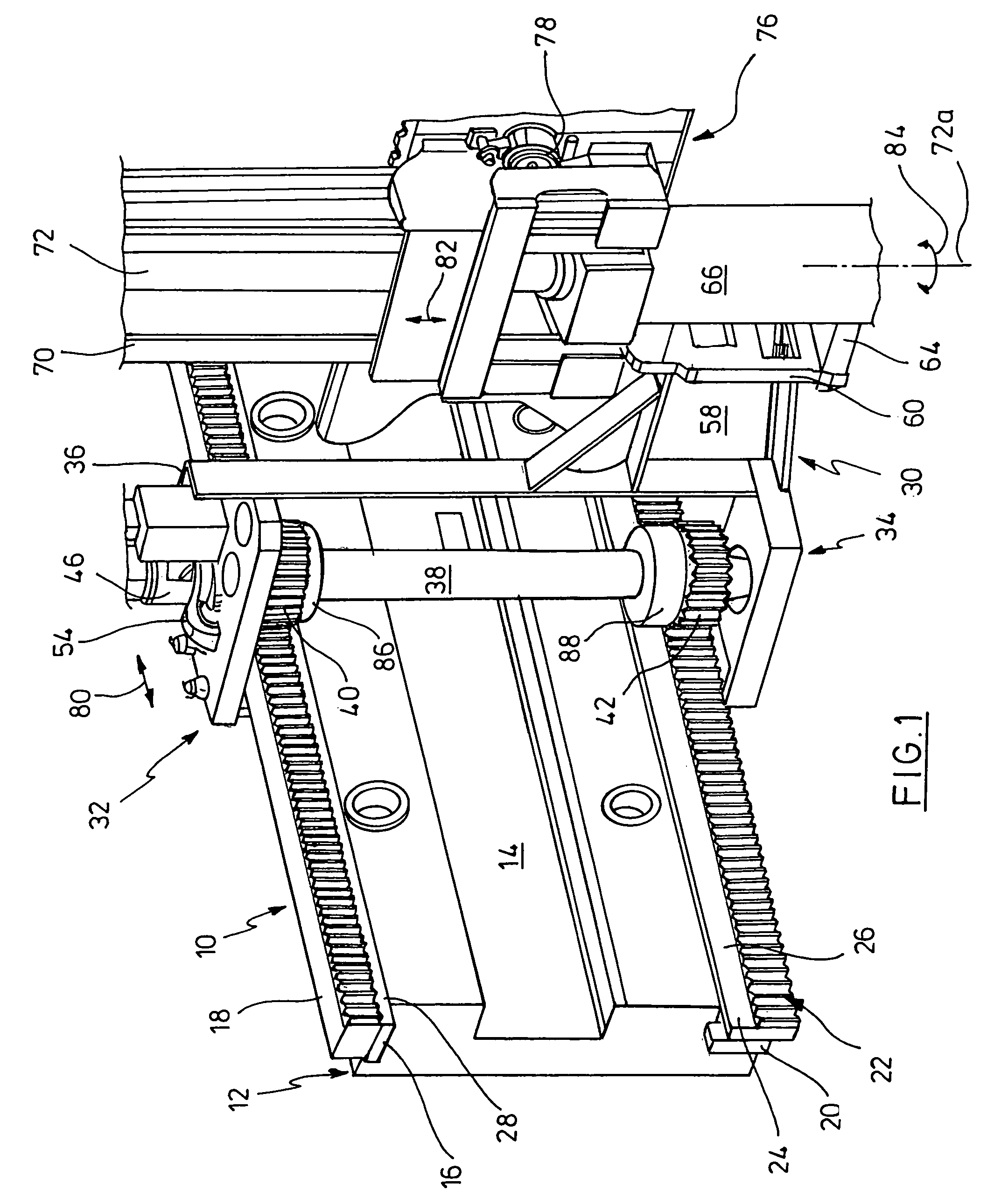 Three-side stacker